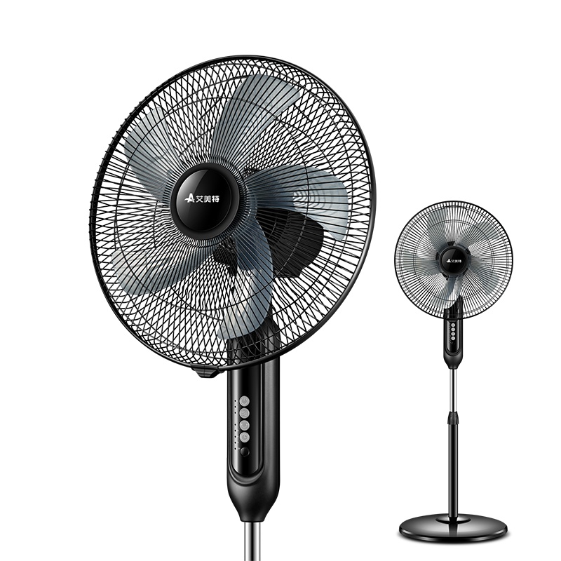 艾美特(Airmate) 电风扇 CS40-R-7 落地扇 电扇 五叶 3档 遥控款 7.5小时预约 升降家用 空调伴侣