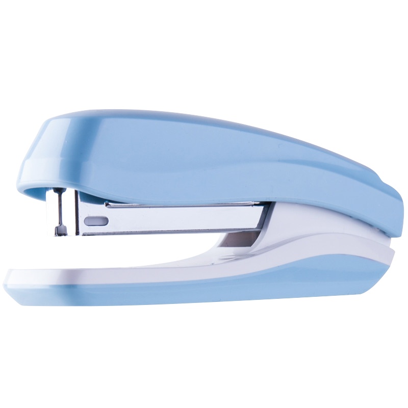 得力deli0350订书机小号学生用女钉书机携带款手握式定书机省力12号24/6通用性单指装订器办公文具