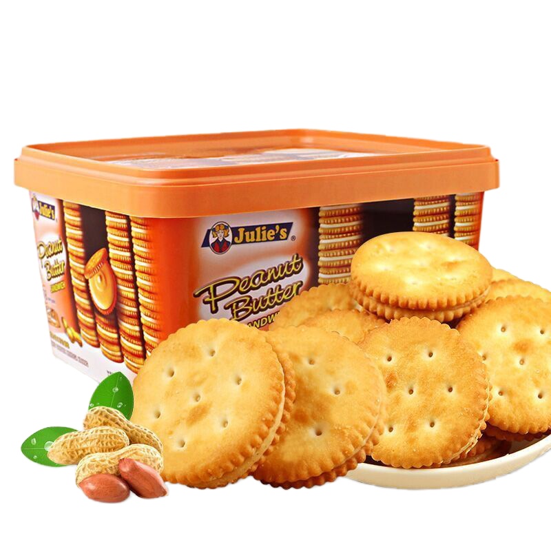 茱蒂丝花生酱三明治饼干180g(饼干)