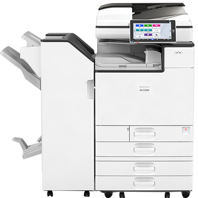 理光IM C2500 A3彩色多功能数码复合机(主机+送稿器+四纸盒+1000页小册子装订器)