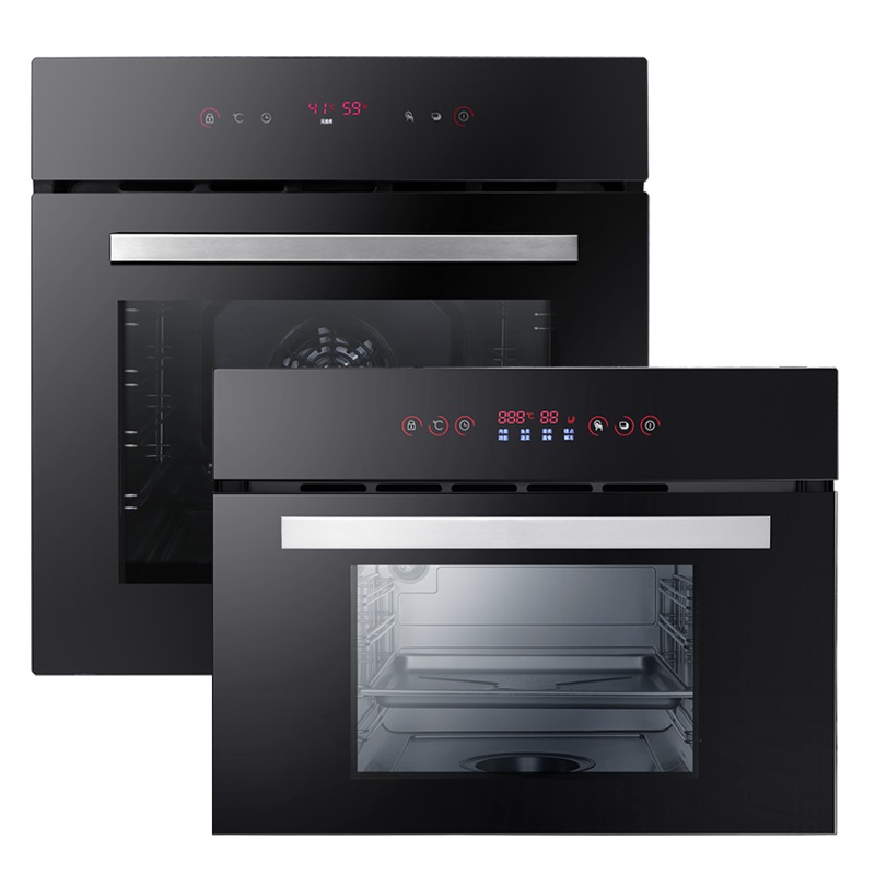 欧尼尔OUNIER DS600A+ZJ9527嵌入式电烤箱电蒸箱套装套餐家用多功能大容量蒸烤箱二合一大容量智能厨房电器