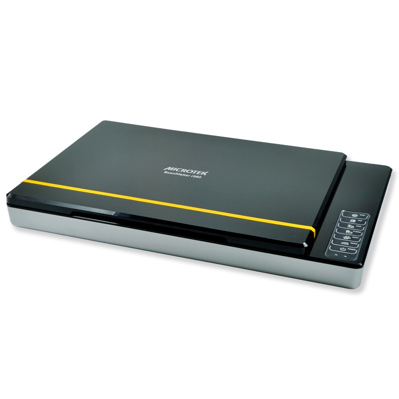 MICROTEK ScanMaker i360 中晶平板式A4轻薄高清高速扫描仪家用文档