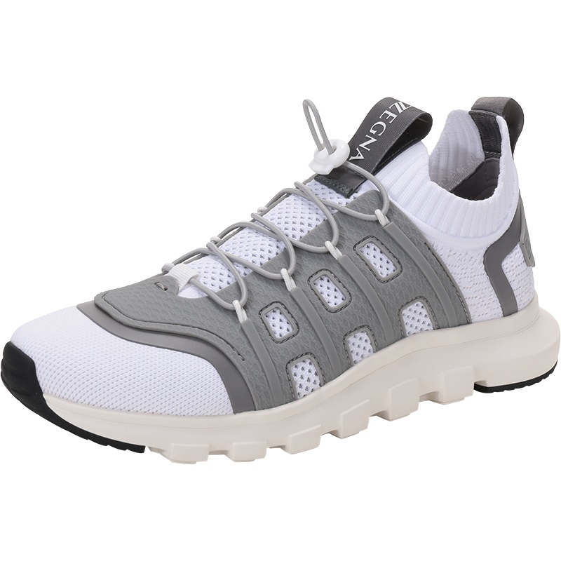 Z ZEGNA杰尼亚 男士 织物等多种材质拼接袜套式运动鞋211 LHTPU A4917X