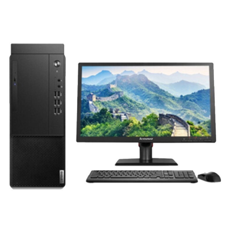 联想（Lenovo）启天M435 21.5英寸台式机电脑 （i3-10100 4GB 1T+128GSSD 集显）