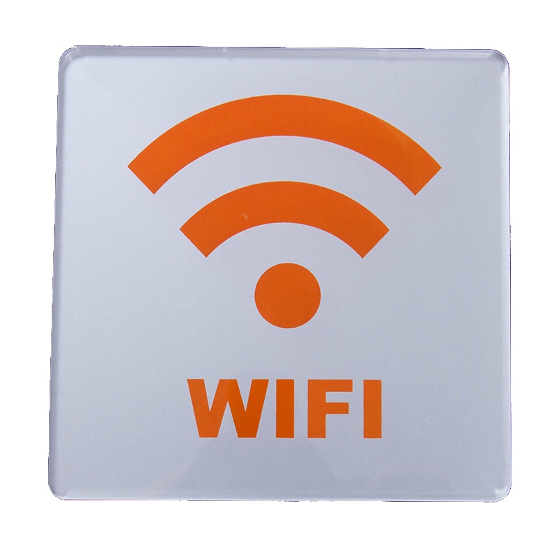 需定制款 2MM亚克力反面丝印烤漆 自行车停放处(样式二)250*200mm 2个装