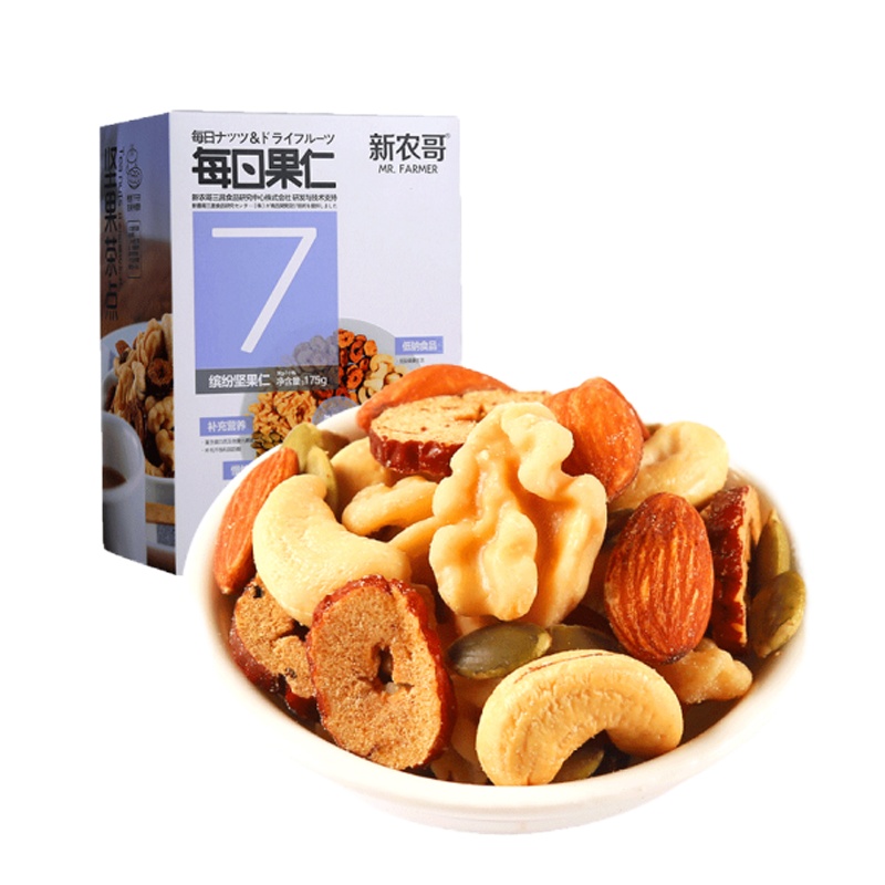 新农哥每日坚果礼盒175g
