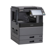 东芝(TOSHIBA)DP-3018A A3黑白激光 打印机 复印机 30页/分钟(含主机+输稿器+双纸盒+工作柜)GD