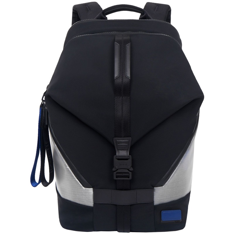 TUMI途明 TAHOE系列 半透明撞色休闲简约男士双肩背包0798673BTE-黑色