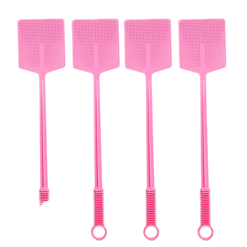 KBS苍蝇拍塑料加长柄加厚灭蚊拍 2个装