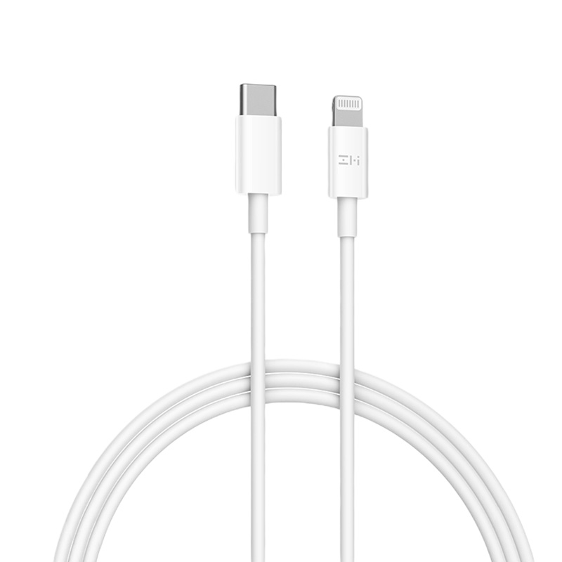 ZMI紫米MFi认证苹果C转Lightning数据线PD18W快充线20W适用于iPhone12/X/11/11Pro/