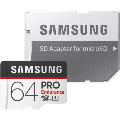 三星microSD存储卡64G 高度耐用4K高清Class10存储卡车载存储卡通用行车记录仪专用闪存卡