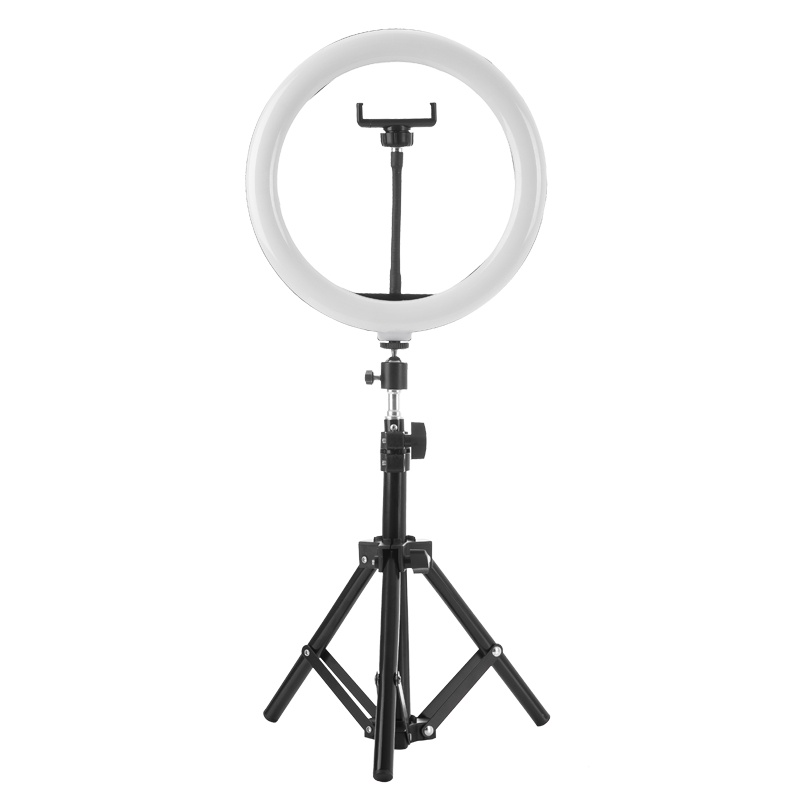 苏宁极物 手机直播视频支架三脚架拍摄神器多功能自拍三角架夹补光灯户外拍照设备全套懒人支撑架便携落地网红抖音主播