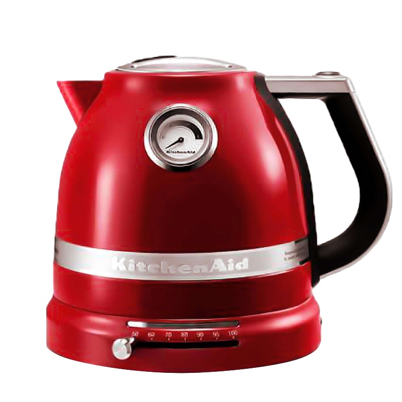 凯膳怡(KitchenAid)电水壶智能温控1.5L恒温婴儿冲奶泡茶5KEK1522CCA 珠光红