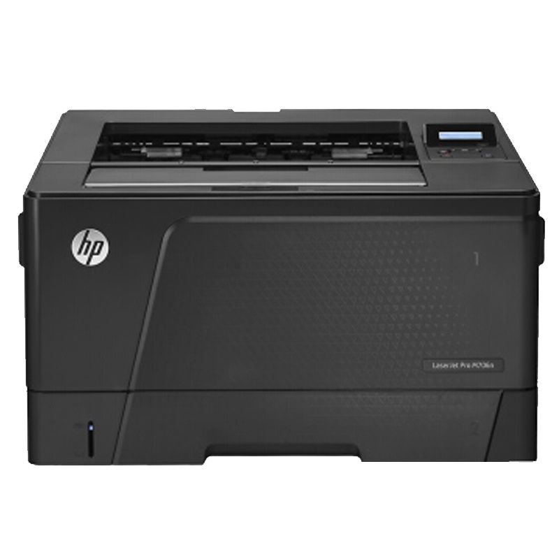 惠普 LaserJetPro M706dtn A3黑白激光打印机(有线+双面打+500页纸盒)--含延长保修2个月