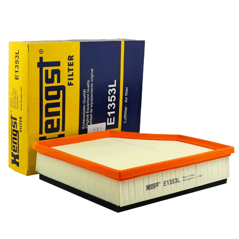 汉格斯特(hengst)空气滤E1353L适配沃尔沃XC60/S60/V60/S80L 3.0T