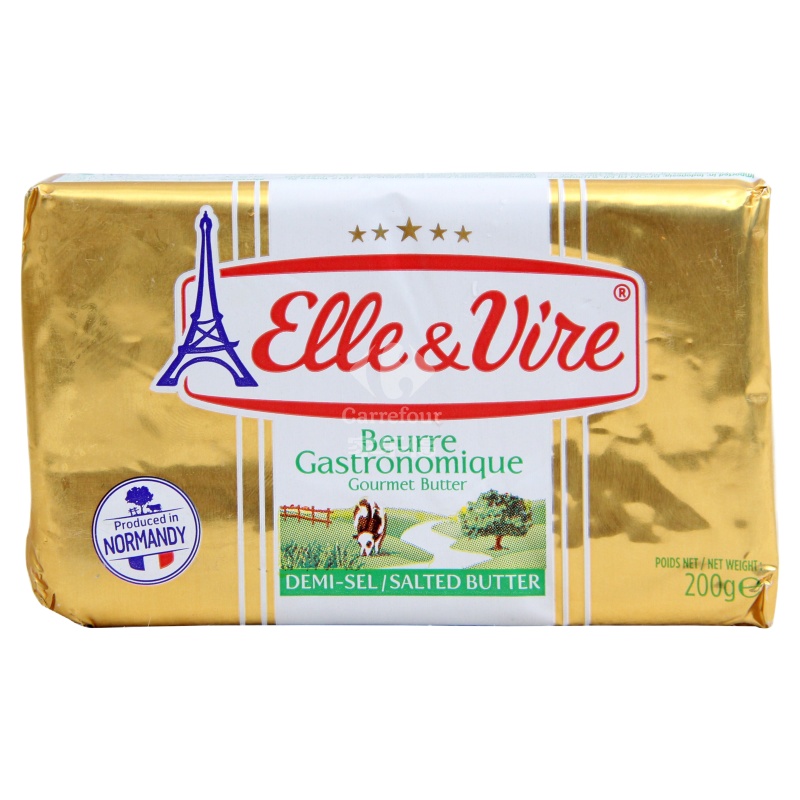 爱乐薇咸味黄油块200g