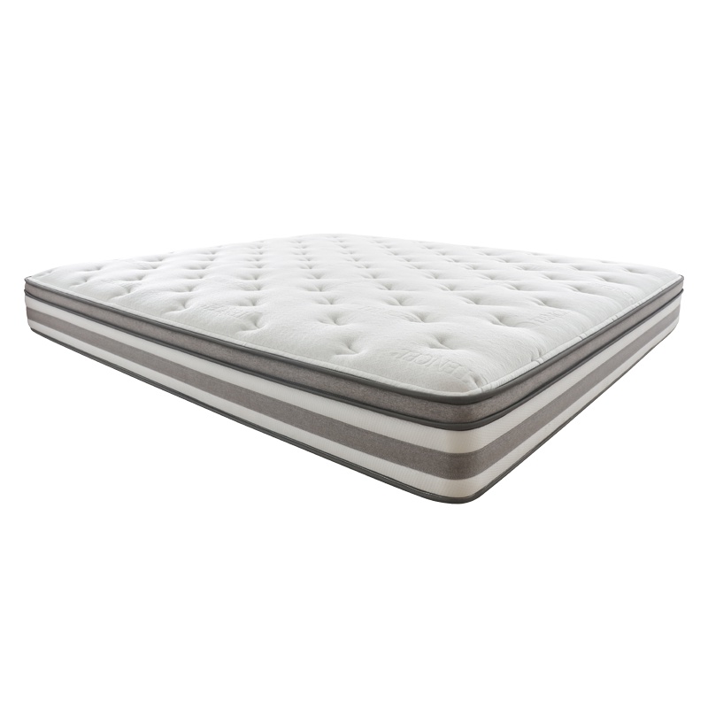 喜临门床垫 白色恋人 3D椰棕高纯度进口乳胶床垫 丝滑天丝面料高筒独袋静音弹簧 25cm