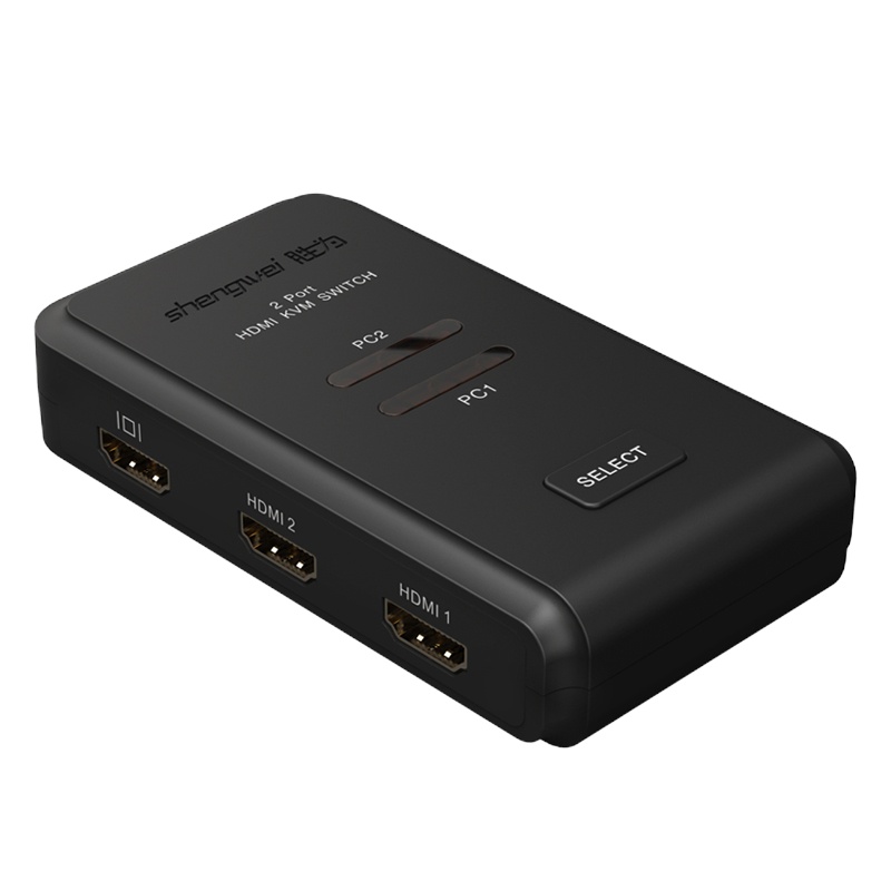 胜为(shengwei) KS-302H HDMI切屏器二进一出 KVM切换器 单位:台<1台装>黑色