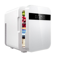 可口可乐超果车载冰箱车家两用租房用学生寝室宿舍用mini单人化妆品双核数控12升