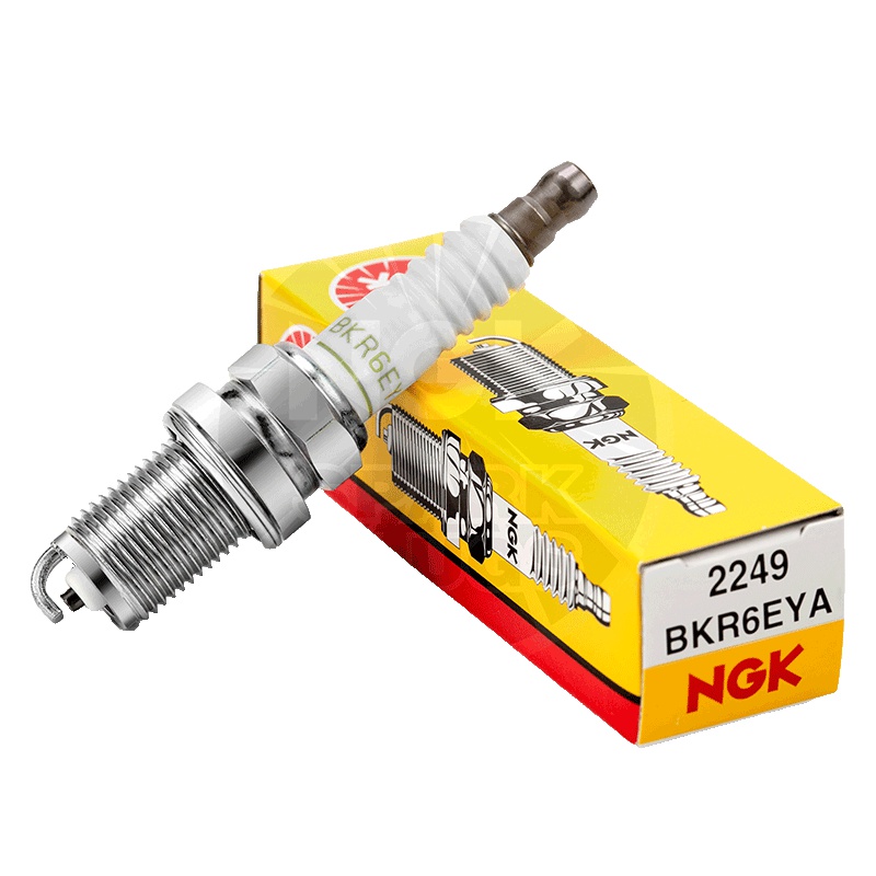 NGK 镍合金火花塞BKR6EYA 单只装 适配夏利N3N5N7威志V5威乐拉古娜风景