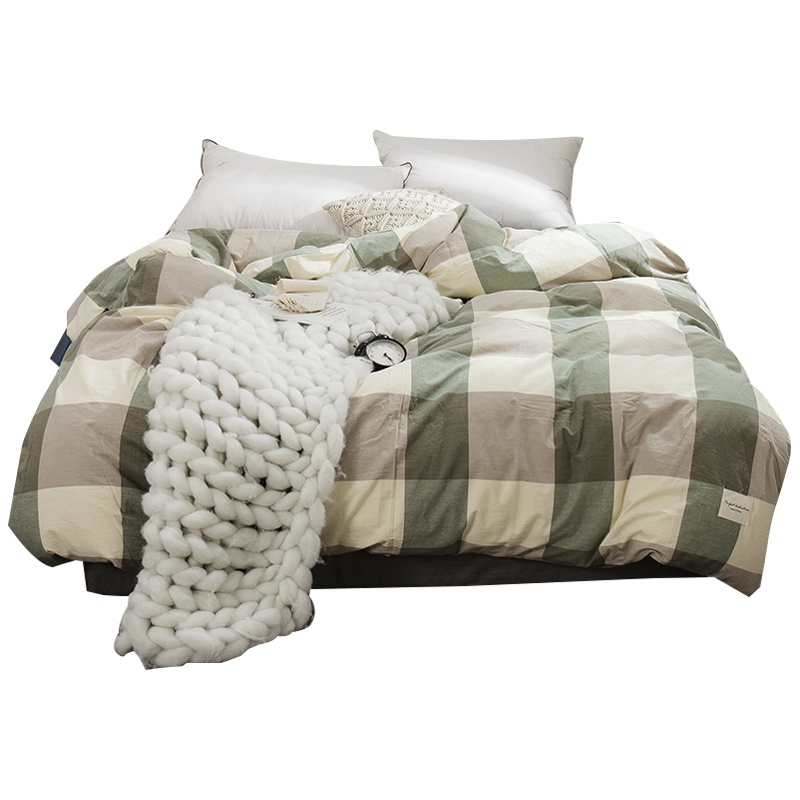 南方寝饰全棉被套单件被罩水洗棉单人套1.5米床纯棉双人