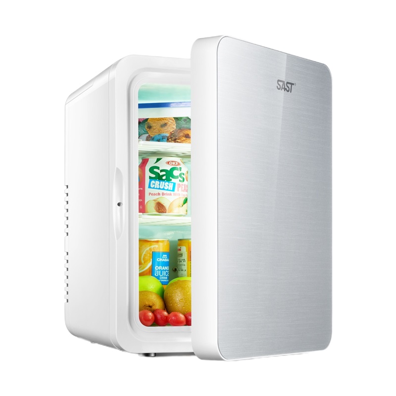 先科 22L双核制冷迷你小冰箱 金色 蓝色 银色三色可选