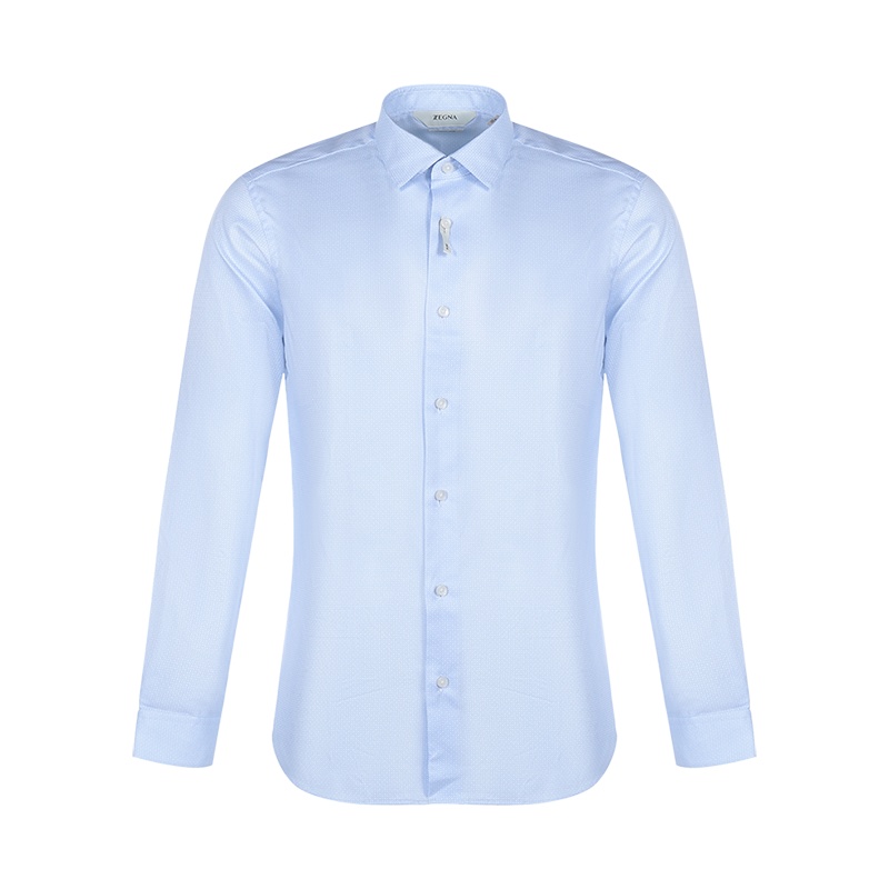 Z ZEGNA 杰尼亚 男士 棉质长袖衬衫905040 ZCSS1