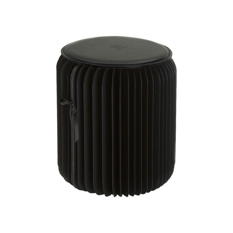 十八纸 微纸凳 黑色 35CM高