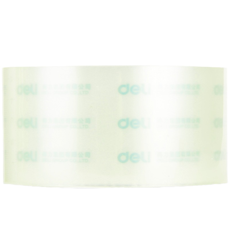 得力高品质高透明封箱胶带6卷/筒 办公用品30289 10筒装