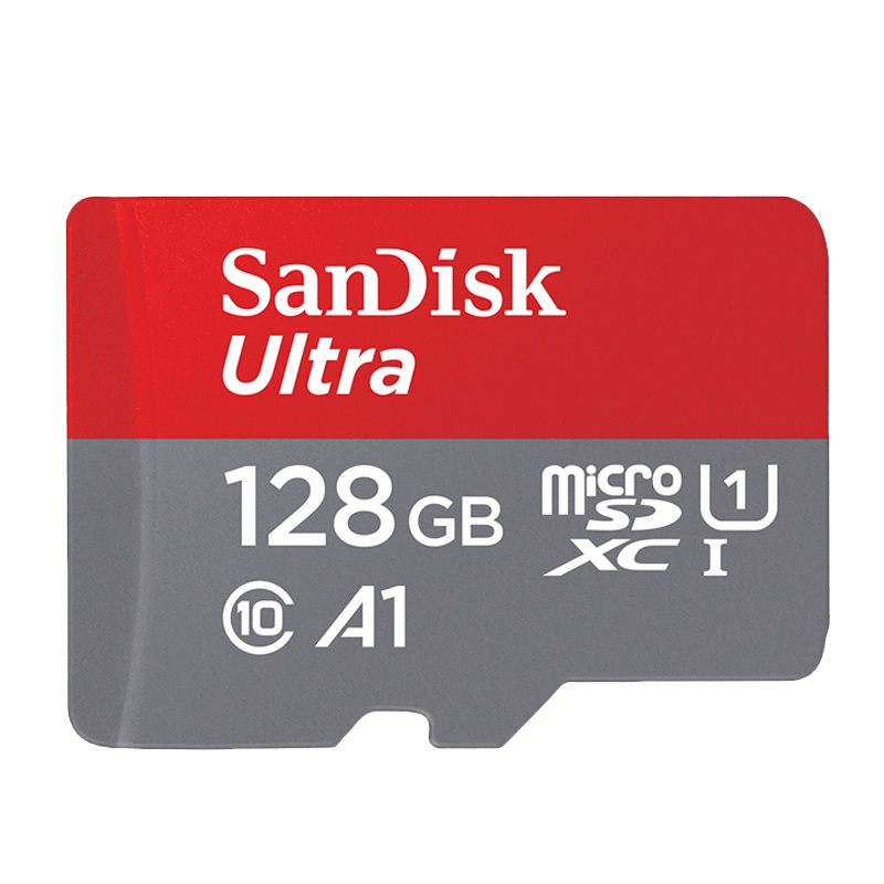 闪迪(SanDisk)A1 手机内存卡128G 读速120M/s 高速移动MicroSDHC UHS-I存储卡 TF卡