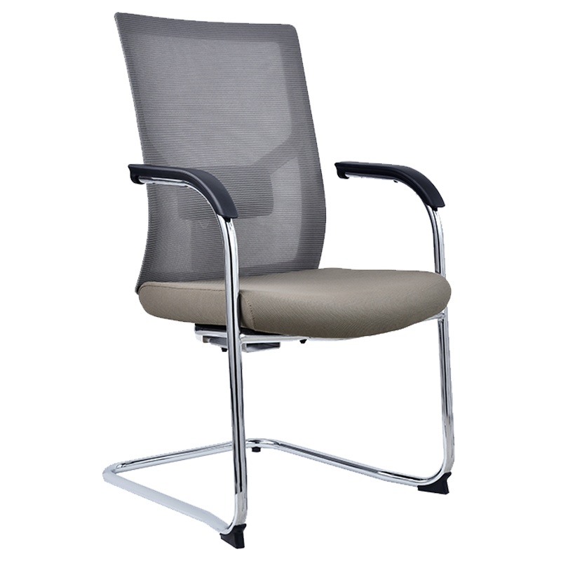 钜晟 办公椅网布人体工学员工椅弓形会议椅ZCH-226C-BS