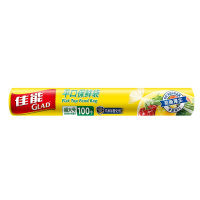 Glad 佳能平口保鲜袋卷装30cm*40cm加大号100个(RP30)