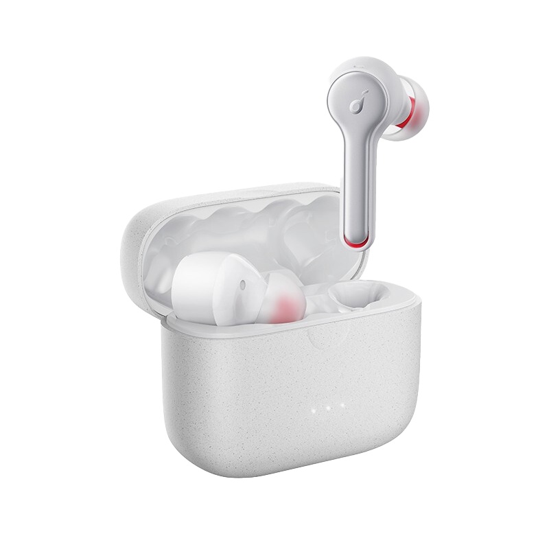声阔 Soundcore Liberty Air 2真无线蓝牙耳机 钻石般音质 双耳立体声苹果/华为手机适用时尚典雅白
