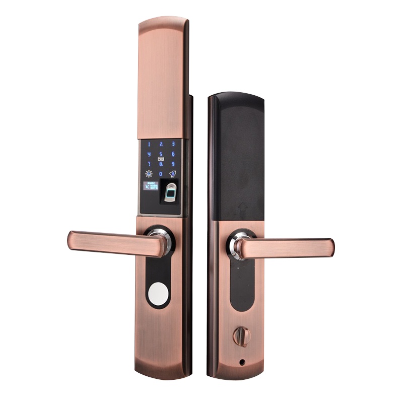 以方科技 指纹锁防盗门 密码电子锁智能锁室内智能门锁一握开家用酒店民宿EF00号基础