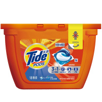 汰渍3合1洗衣凝珠 洗衣球18颗 洁雅茉莉