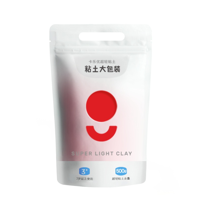 卡乐优 超轻粘土大包装红色 500克