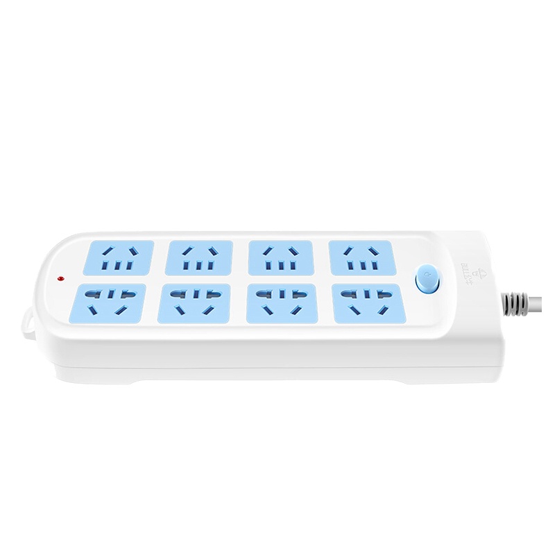 公牛(bull) 604 插座 接线板 8位总控 全长3米 单个装