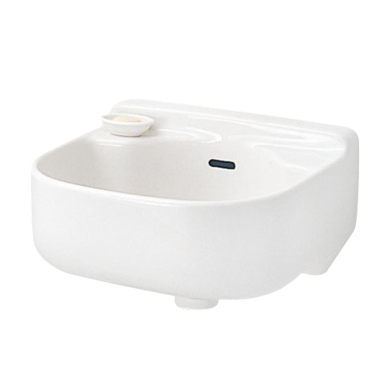 TOTO卫浴 拖把池壁挂式陶瓷防臭洗拖布池斗家用阳台拖把盆SKW500B