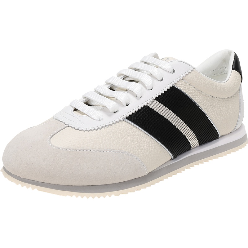 BALLY 巴利 女士 织物配皮系带休闲运动鞋 BERNA