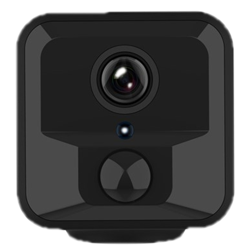 监视器摄像头无线wifi可连手机远程宝宝监控家用高清夜视免插电装 标配无内存