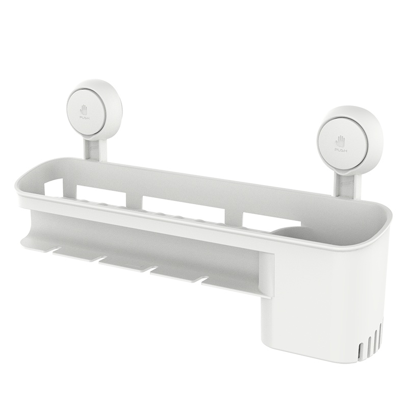 太力刷牙杯套装壁挂式电动牙刷收纳浴室置物架卫生间漱口杯免打孔架子