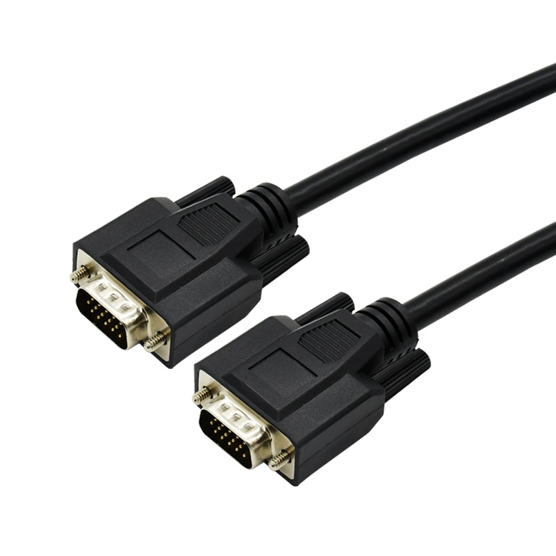 酷比客（L-CUBIC）LCAVECVGABK-5M 经济型VGA线电脑投影仪电视连接线5米