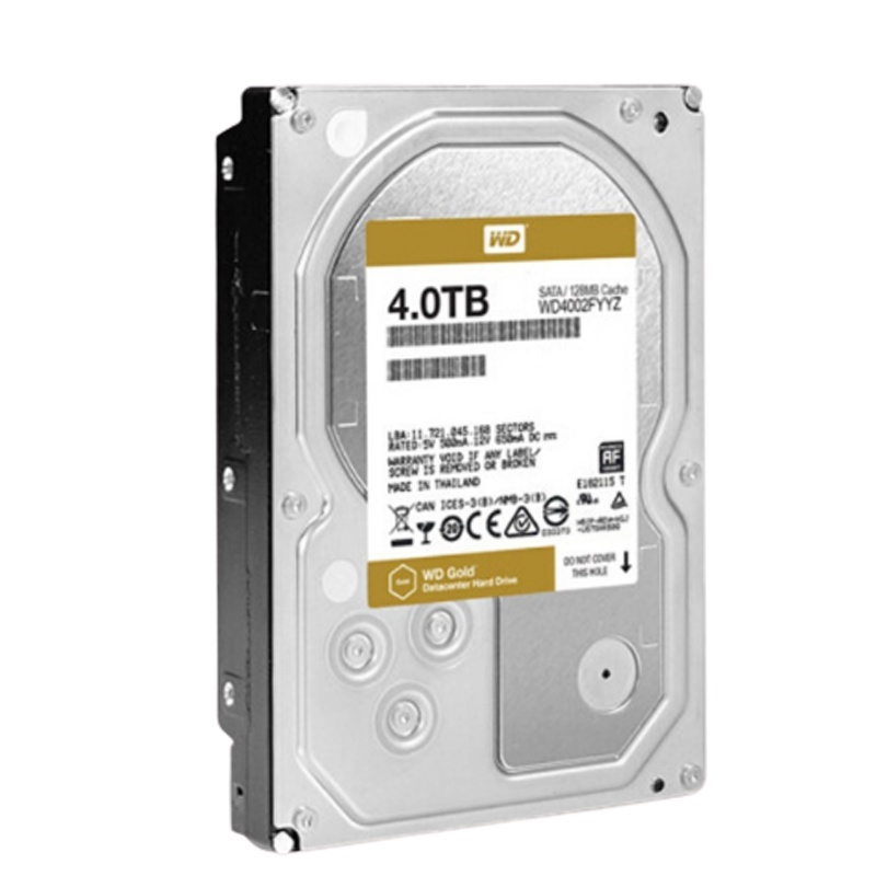 西部数据 金盘4TB 7200转128M 企业级硬盘 WD4002FYYZ 正品超长质保