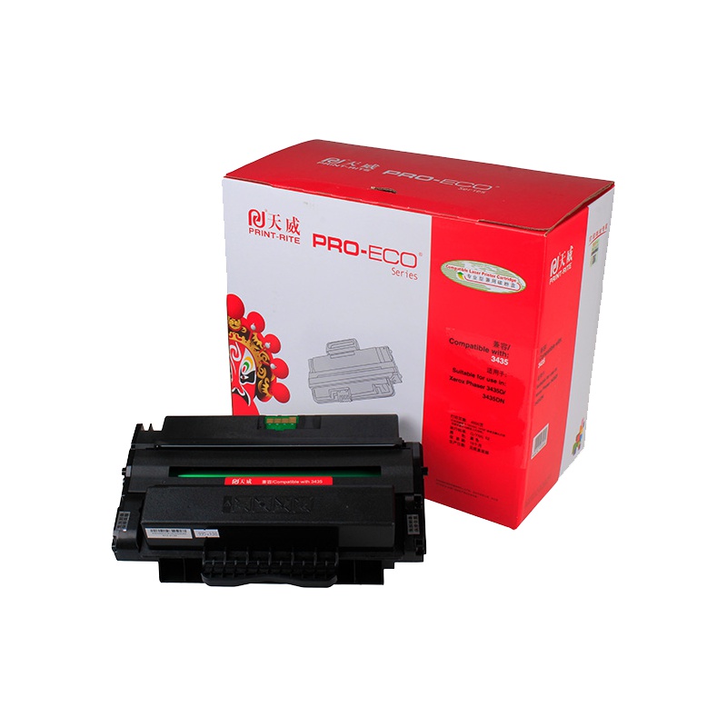 天威(PRINT-RITE) 3435专业装硒鼓 带芯片 黑色 4000页 3435DN 3435D