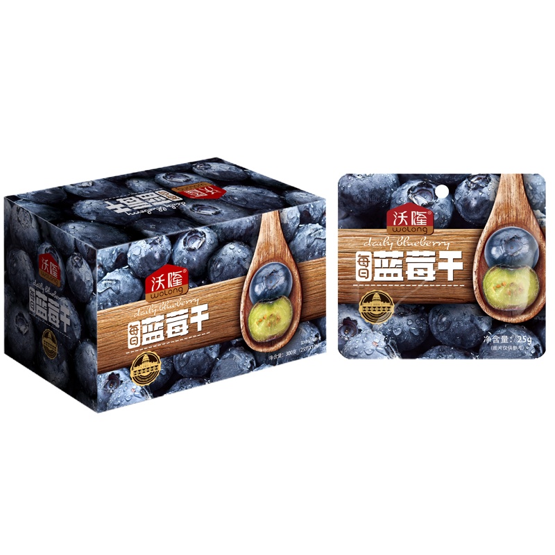 沃隆300g每日蓝莓干(单位：盒）