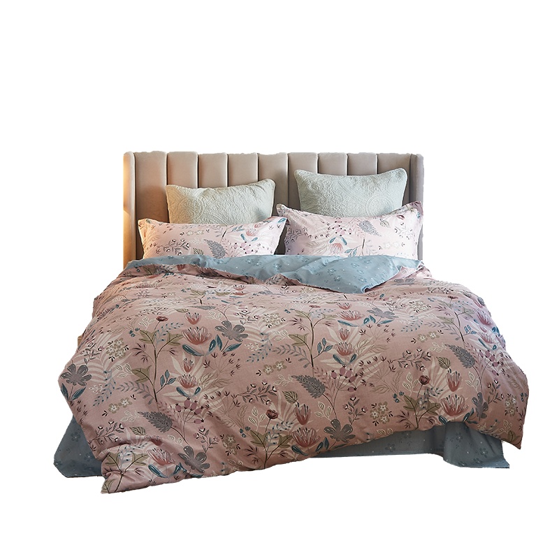 恒源祥家纺 玛格丽特全棉印花四件套