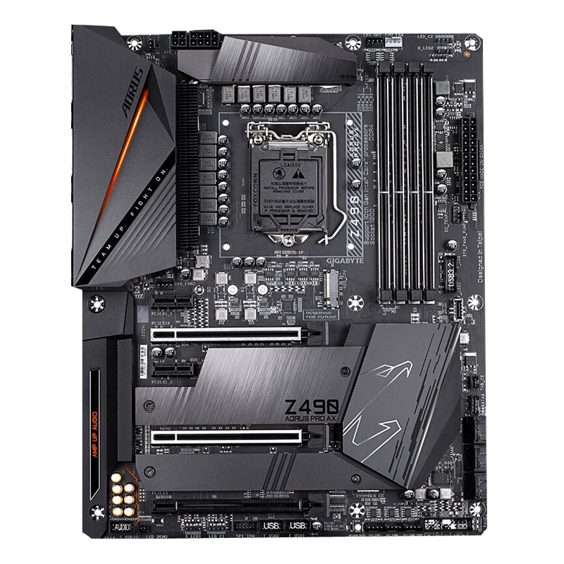 技嘉Z490 AORUS PRO AX台式机电脑游戏主板小雕PRO 支持十代CPU