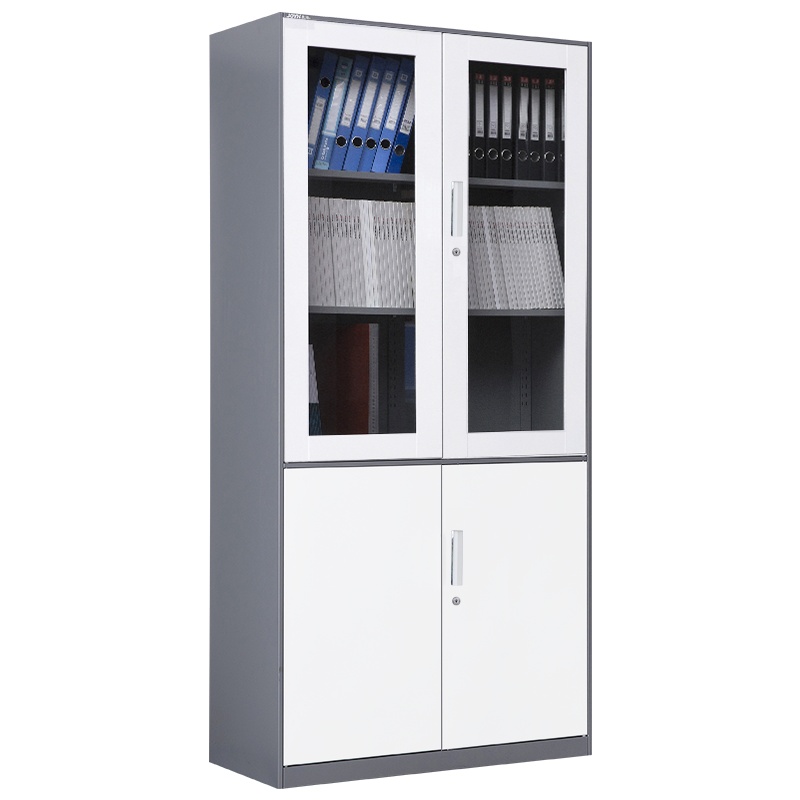 永格文件柜铁皮柜办公柜档案柜资料柜加厚大器械柜带锁抽屉储物柜子办公室文档柜