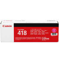 佳能CRG 418 M 硒鼓 2900页 品红色 (适用 MF8350cdn/MF8380cdw)(单位:件)