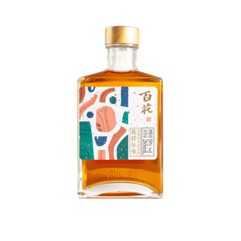 恒顺百花精酿黄酒花样年华系列半甜型小瓶装黄酒微醺